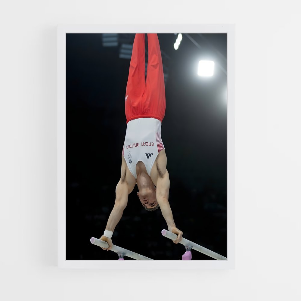 gymnastic-10 cadre Blanc