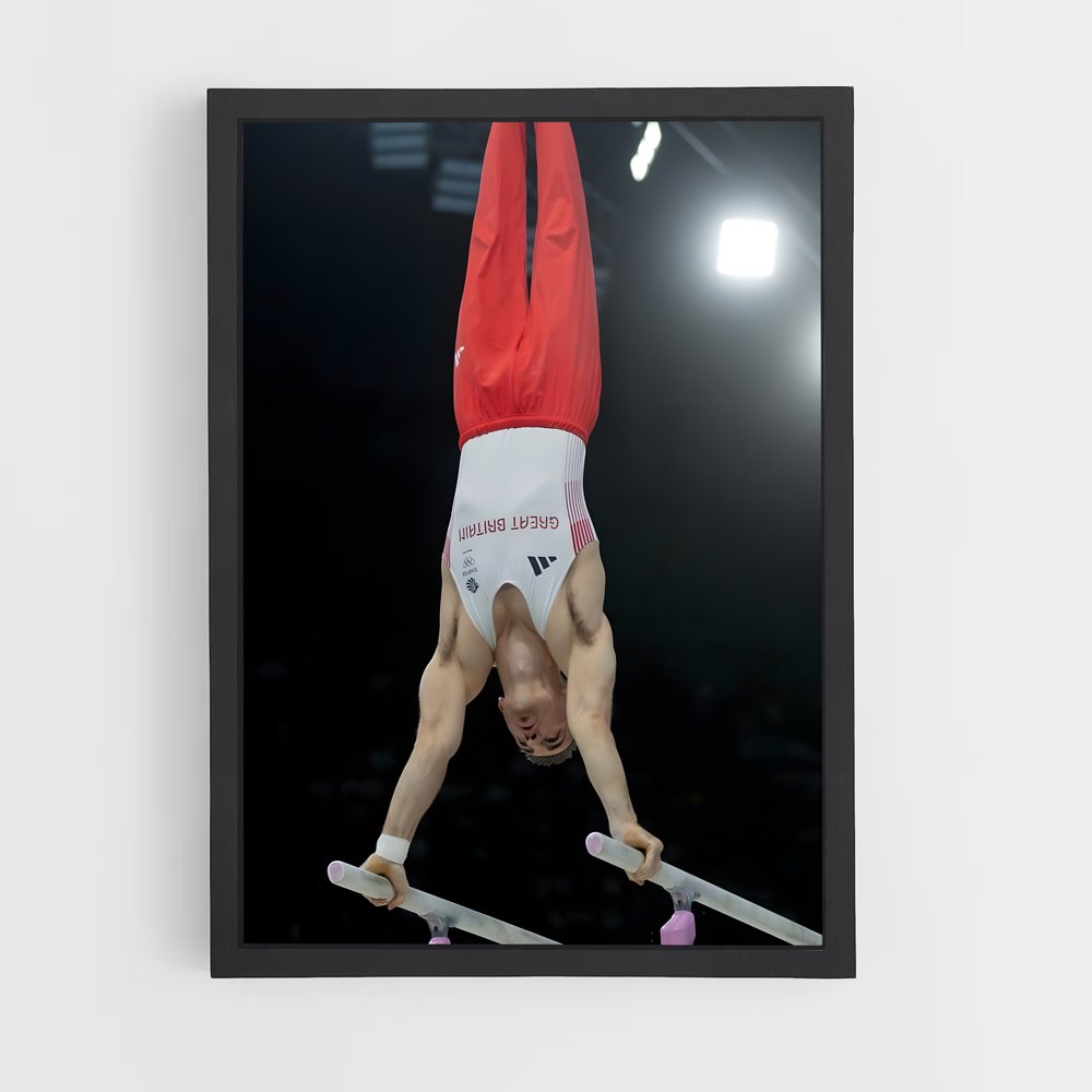 gymnastic-10 cadre Noir