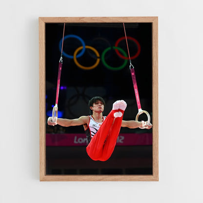gymnastic-9 cadre Bois clair