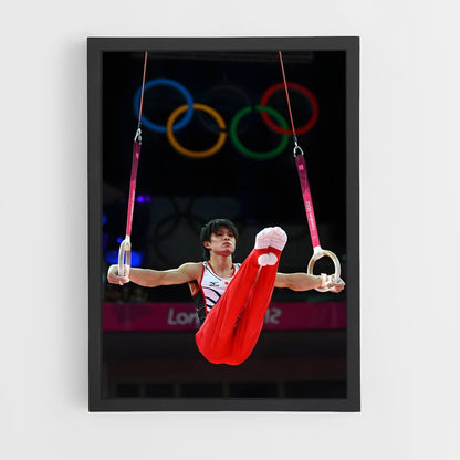 gymnastic-9 cadre Noir