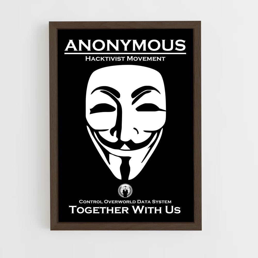 hacker-1 cadre Bois foncé