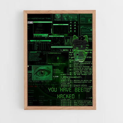 hacker-10 cadre Bois clair