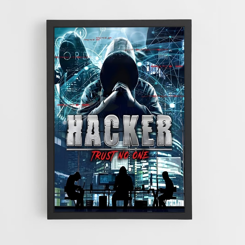 hacker-3 cadre Noir