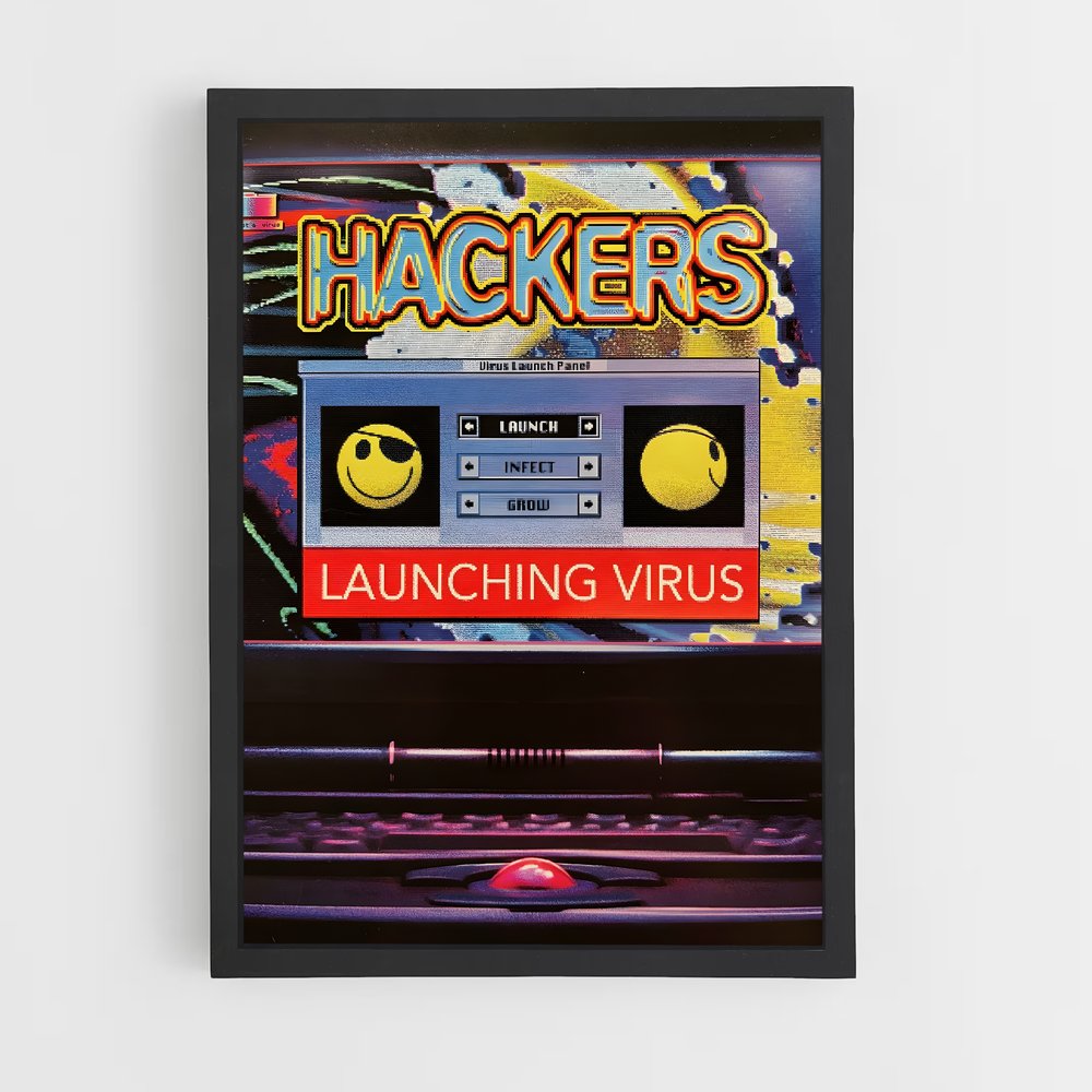 hacker-8 cadre Noir