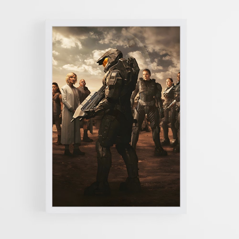 halo-12 cadre Blanc