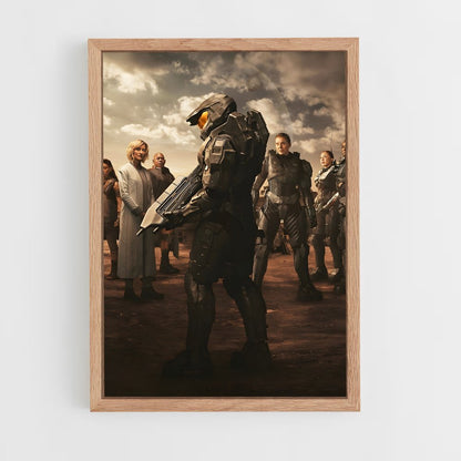halo-12 cadre Bois clair