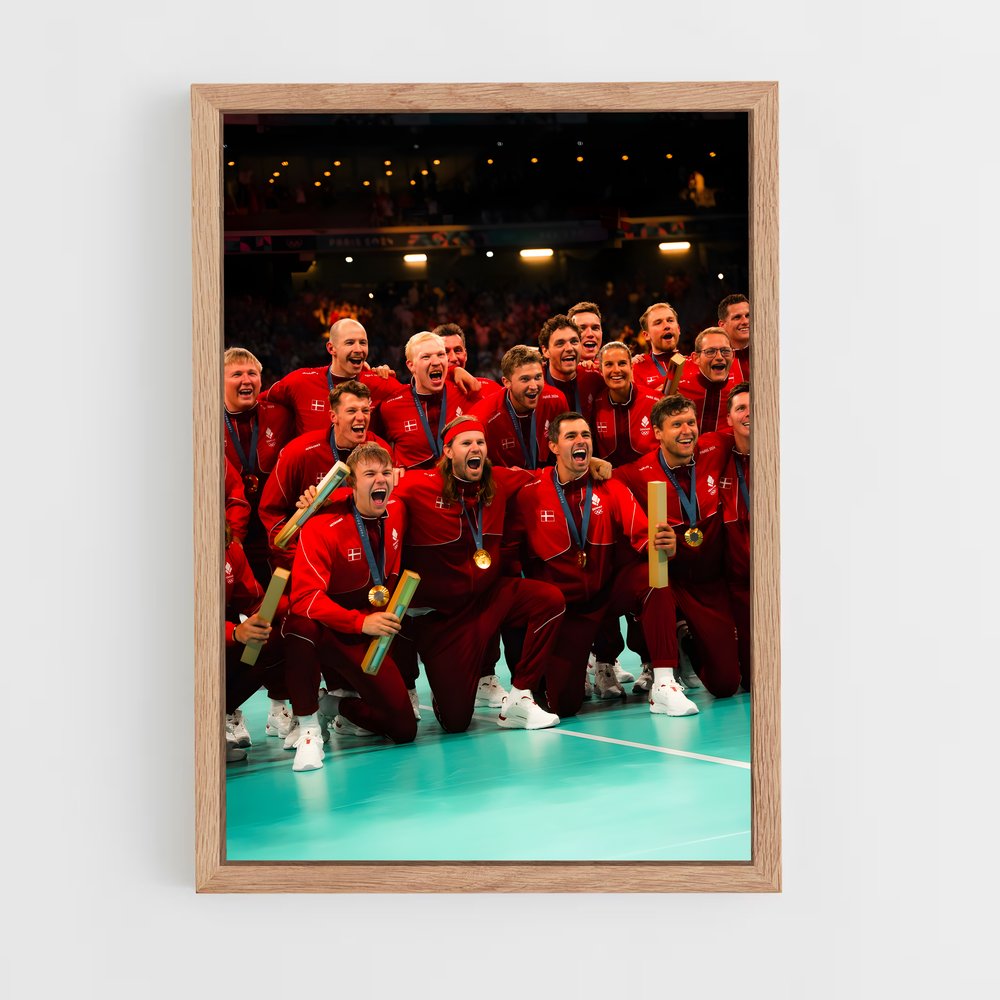 handball-11 cadre Bois clair