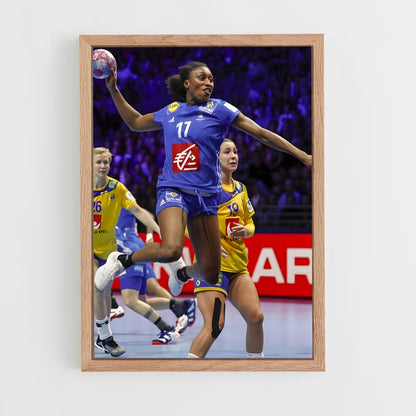 handball-2 cadre Bois clair
