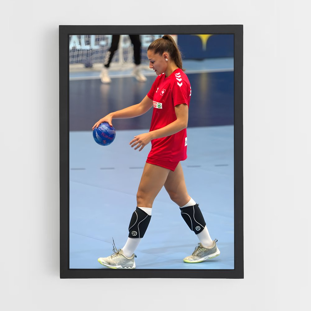 handball-4 cadre Noir