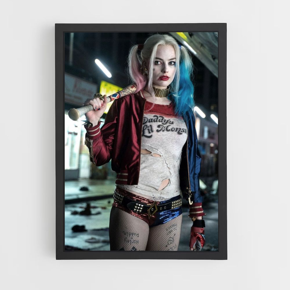 Poster Harley Queen Tenue