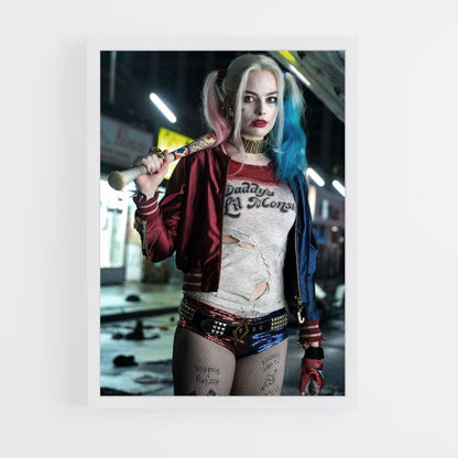 Poster Harley Queen Tenue