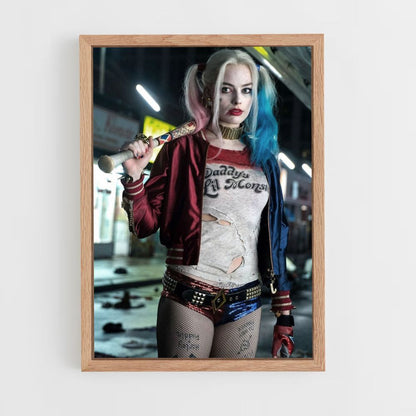 Poster Harley Queen Tenue