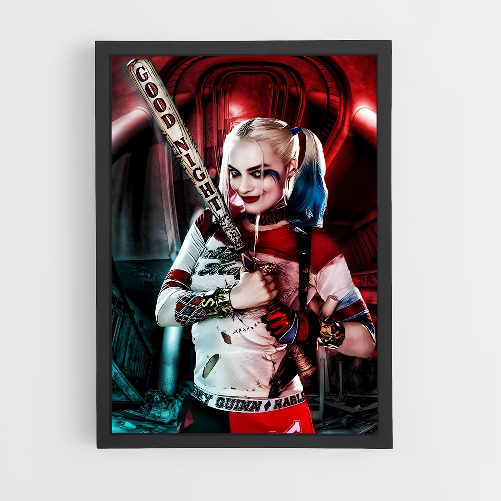 harley-queen-5 cadre Noir