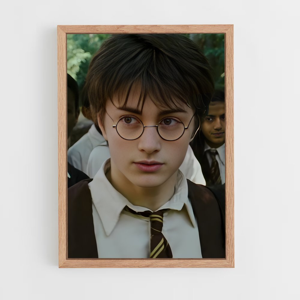 harry-potter-1 cadre Bois clair