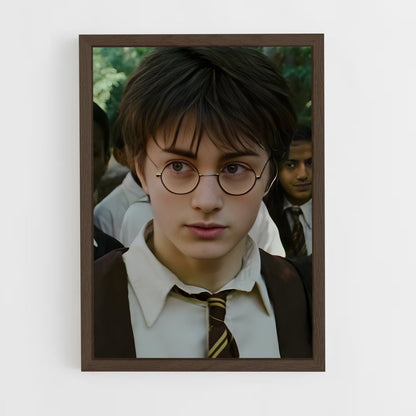 harry-potter-1 cadre Bois foncé