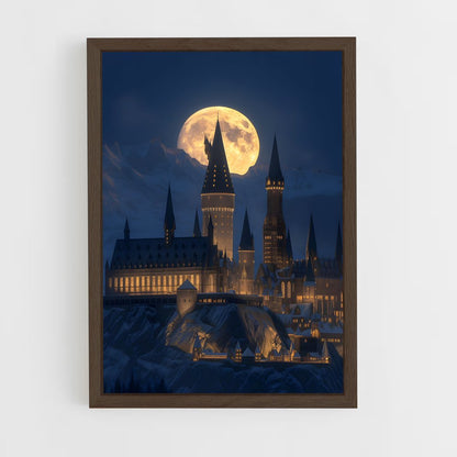 harry-potter-16 cadre Bois foncé