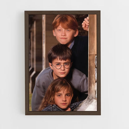 harry-potter-19 cadre Bois foncé