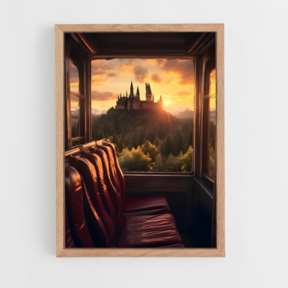 harry-potter-2 cadre Bois clair