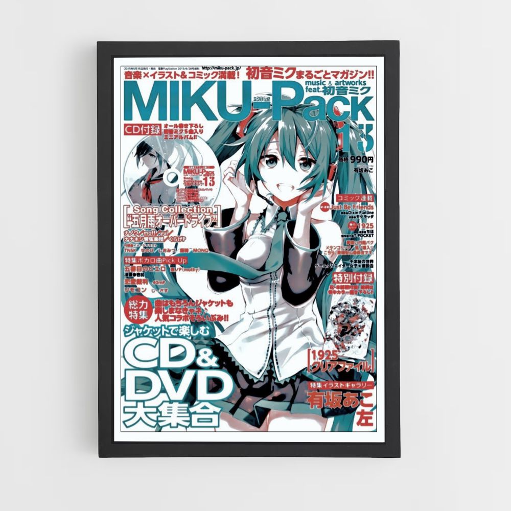 Poster Miku Pack