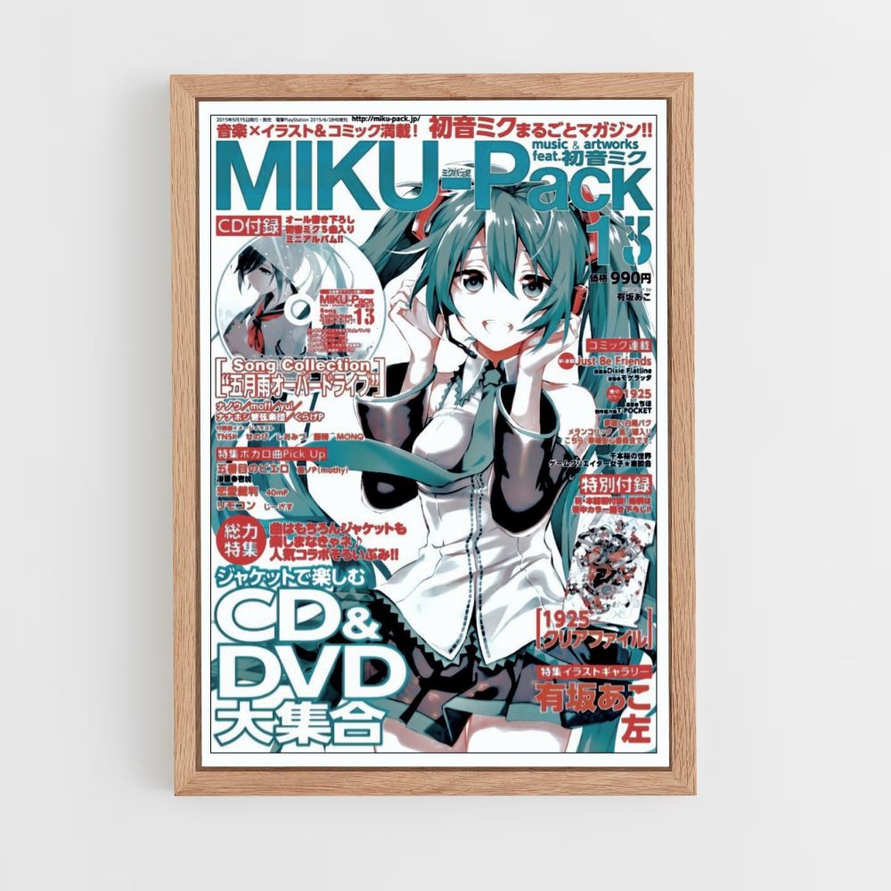 Poster Miku Pack