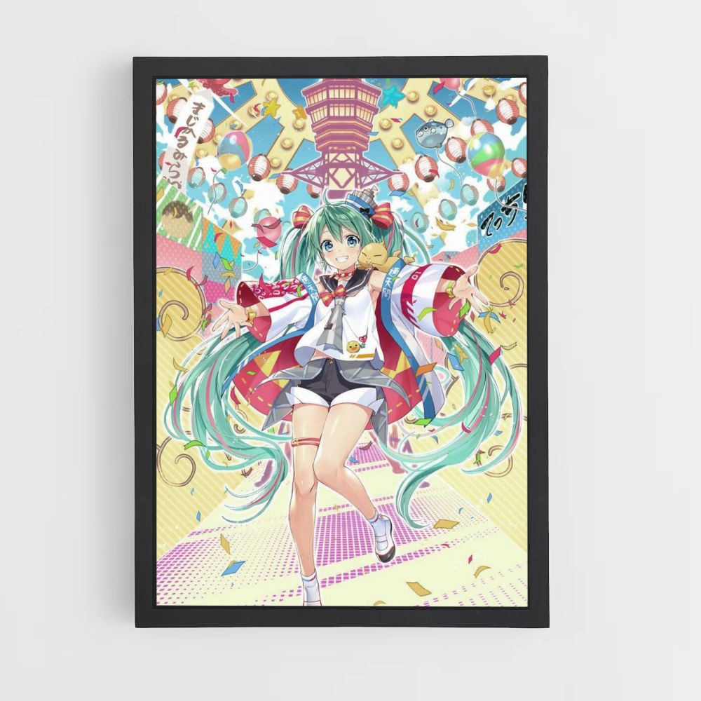 Poster Hatsune Miku Fête