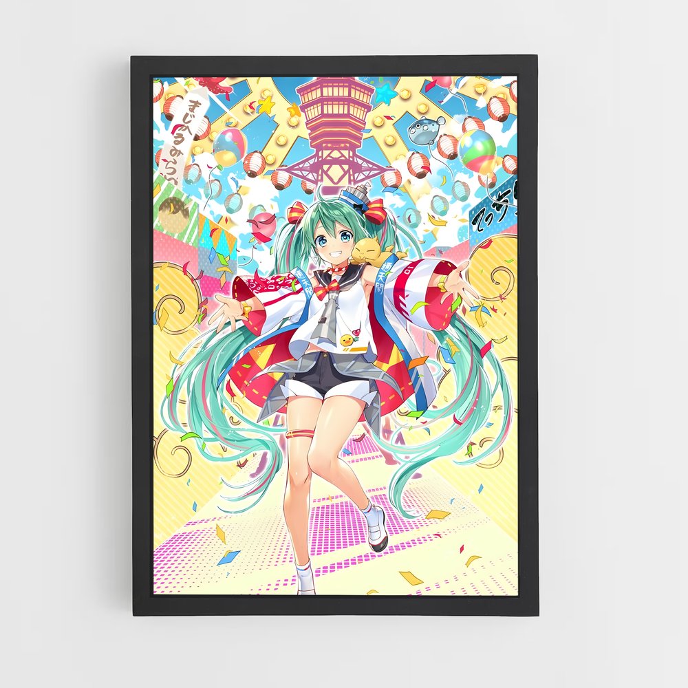 hatsune-miku-2 cadre Noir