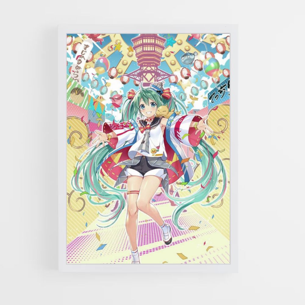 Poster Hatsune Miku Fête