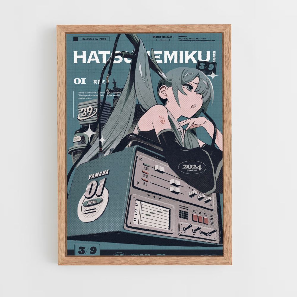 Poster Hatsune Miku 01