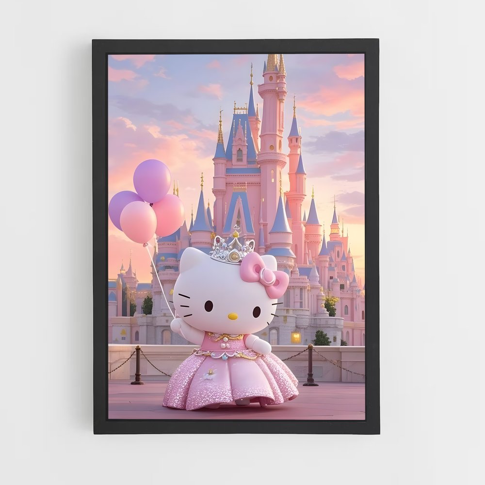 hello-kitty-14 cadre Noir