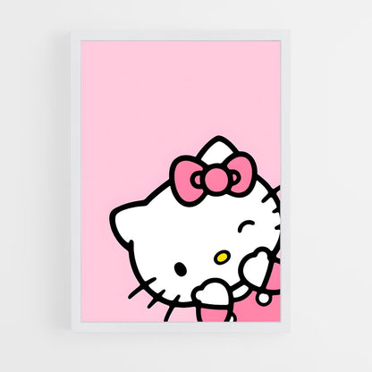 hello-kitty-16 cadre Blanc