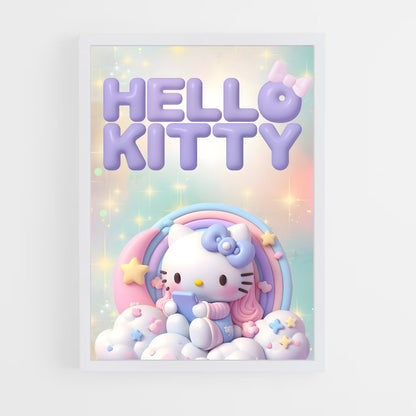 hello-kitty-18 cadre Blanc