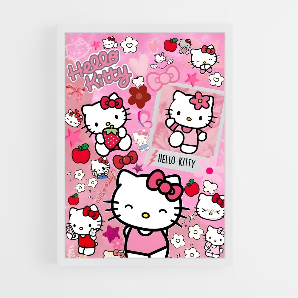 hello-kitty-20 cadre Blanc