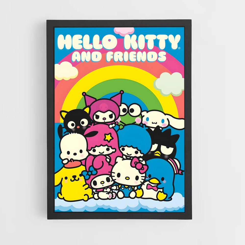 hello-kitty-22 cadre Noir