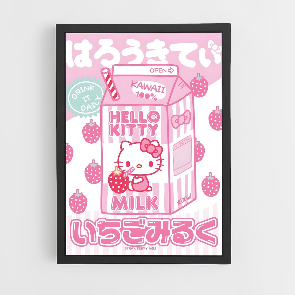 hello-kitty-4 cadre Noir
