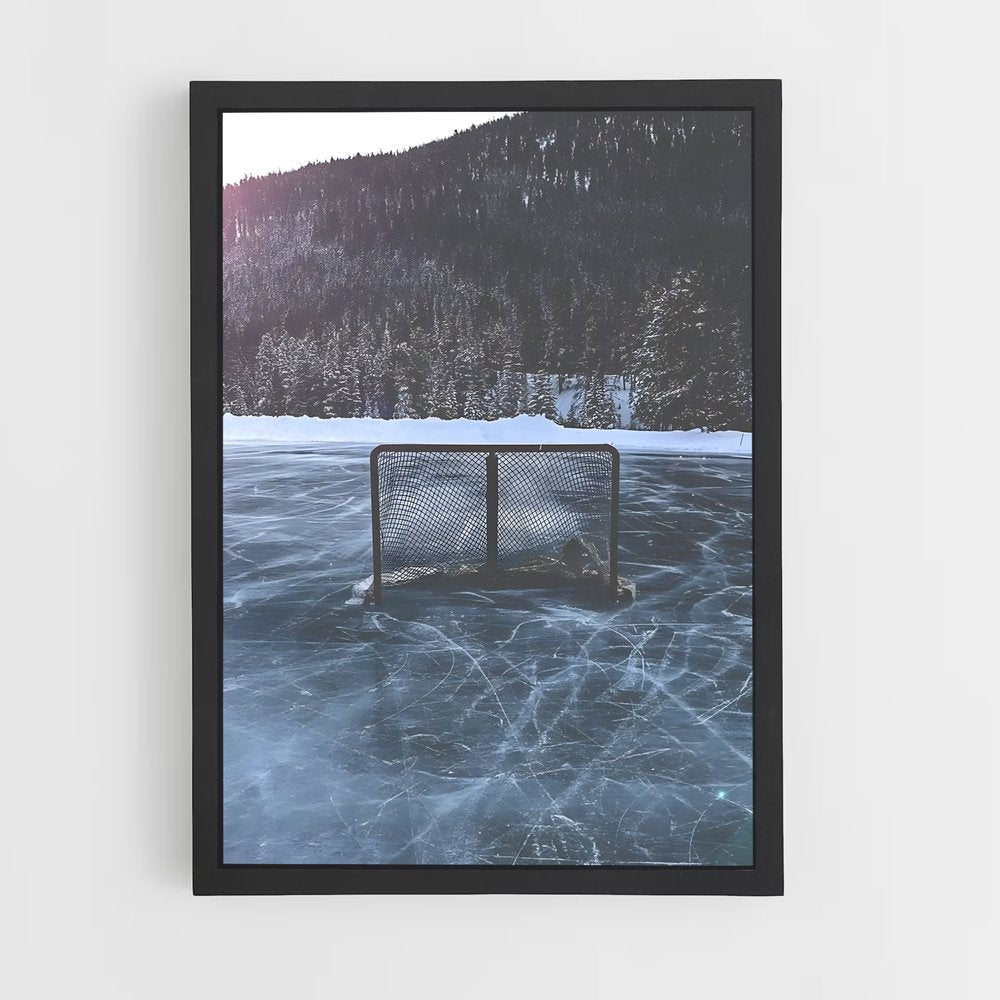 hockey-11 cadre Noir