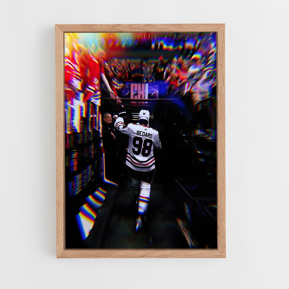 hockey-22 cadre Bois clair