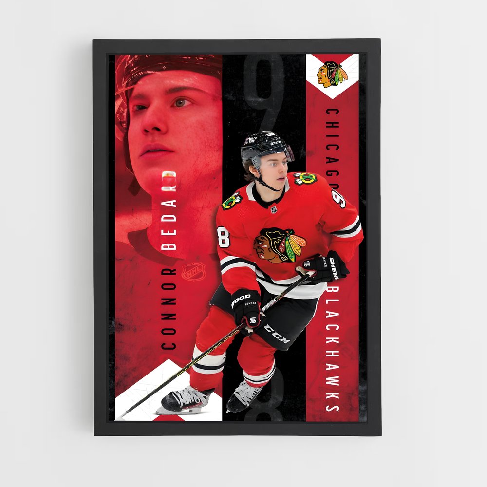 hockey-24 cadre Noir