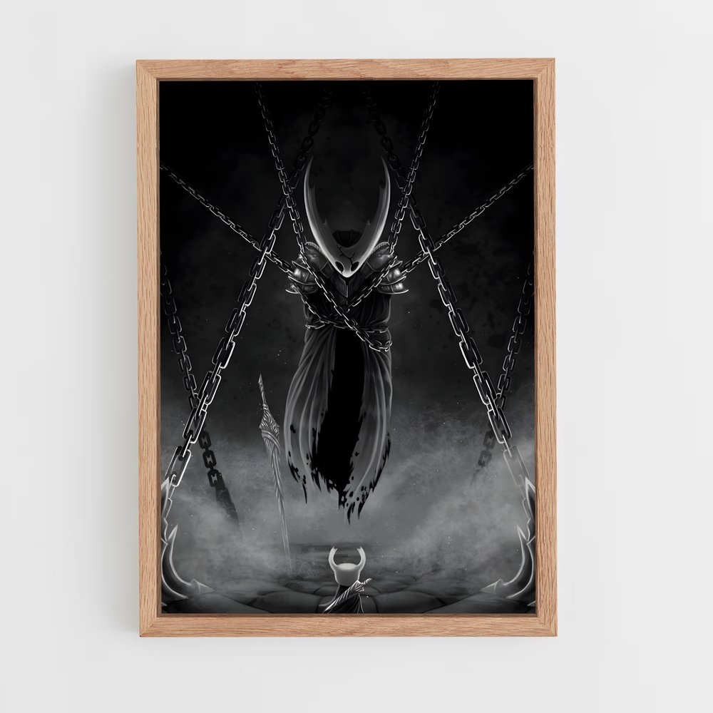 hollow-knight-3 cadre Bois clair