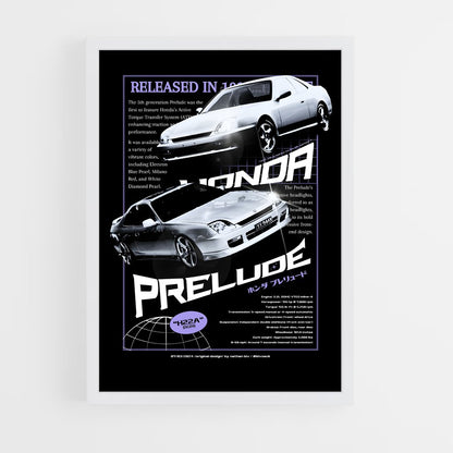 honda-10 cadre Blanc
