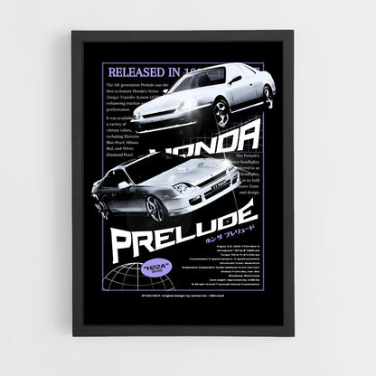 honda-10 cadre Noir