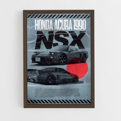 honda-13 cadre Bois foncé