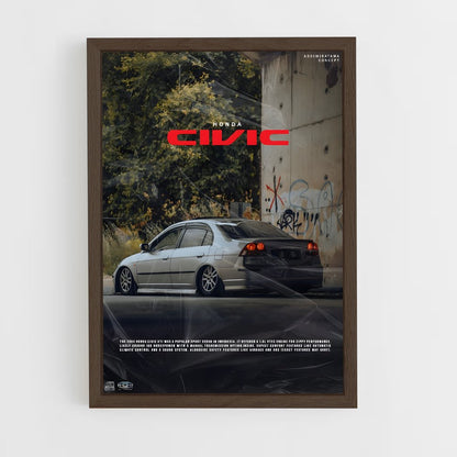 honda-7 cadre Bois foncé