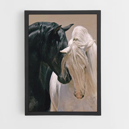 Poster Chevaux Aesthetic