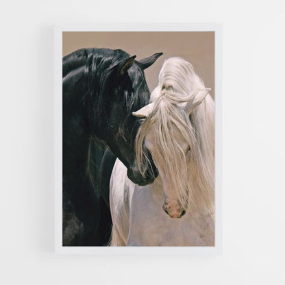 Poster Chevaux Aesthetic