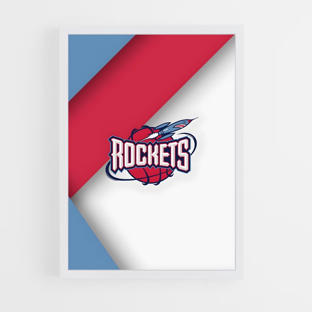 houston-rockets-11 cadre Blanc