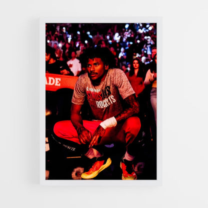 houston-rockets-9 cadre Blanc