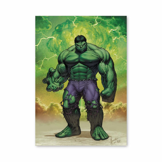 Poster Hulk Dessin Animé