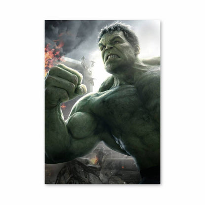 Poster Hulk Combat