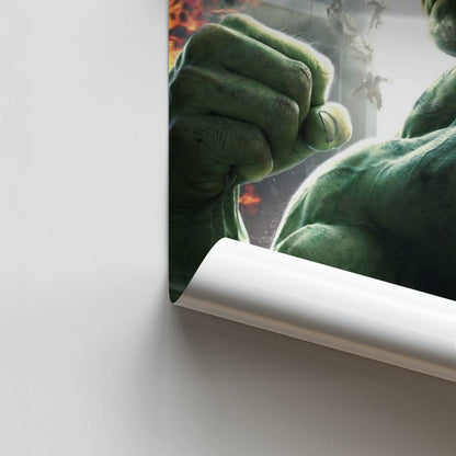 Poster Hulk Combat