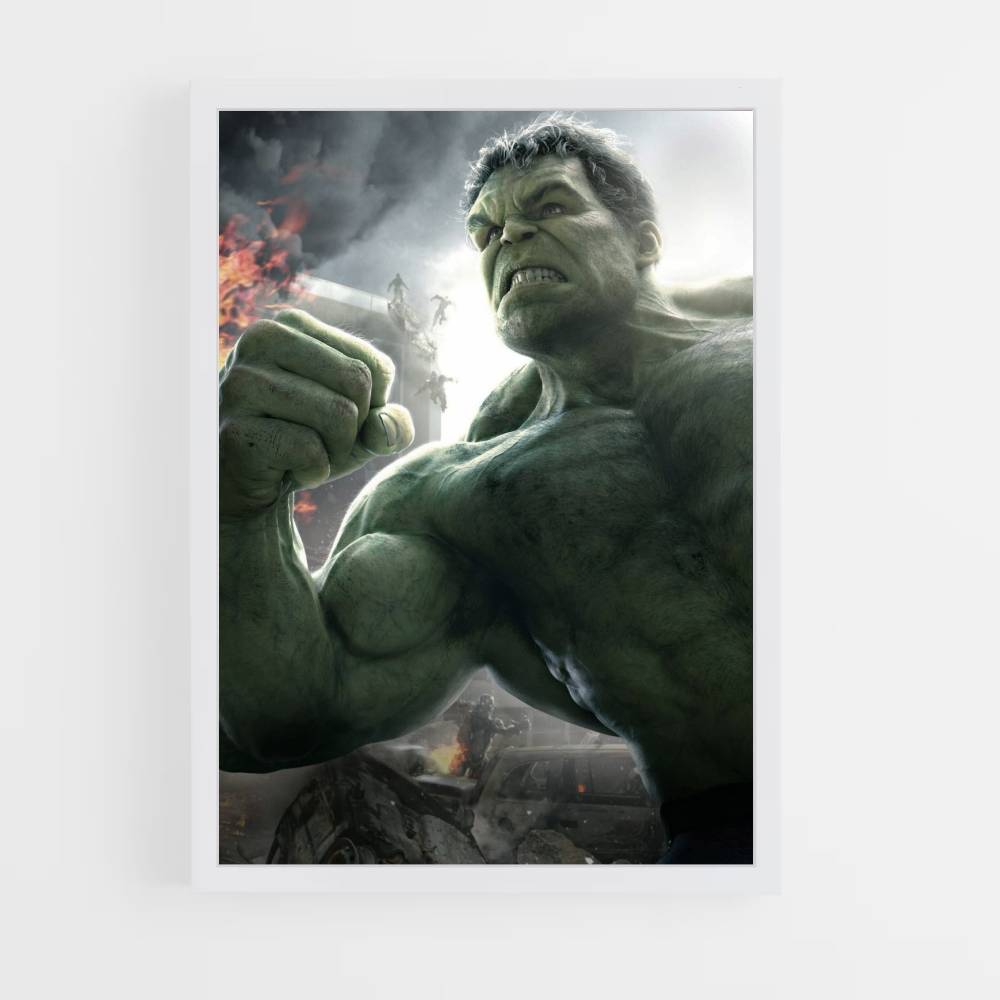 Poster Hulk Combat